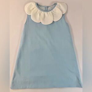 Cecil & Lou - Blue Petal Collar Dress Girls - Size 6
